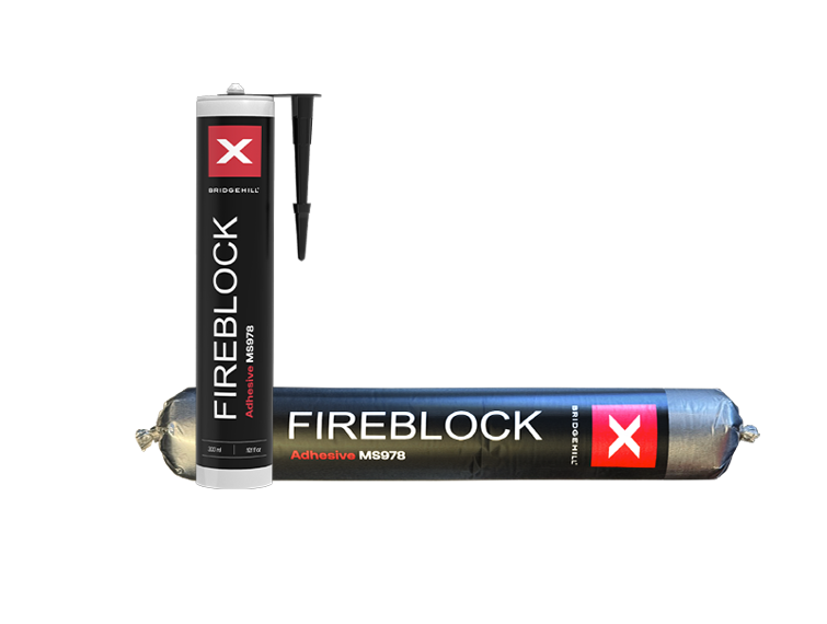 Fire Block Patch Flat Roof Fire Membrane Above Waterproofing | FireBlock