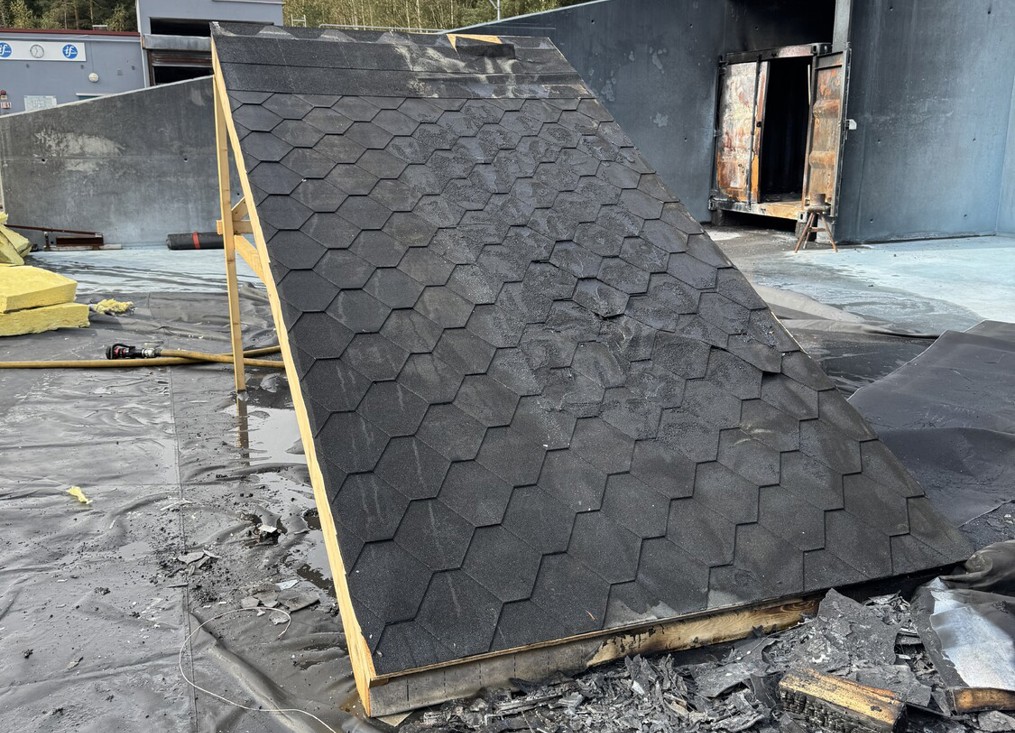 Bridgehill Fire Block The Underlying Roof Construction Remained Intact