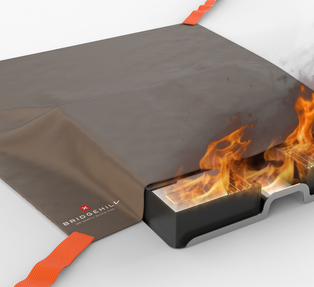 Buy Single Use Car Lithium Battery Fire Blankets