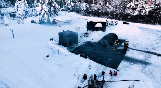 Bridgehill litiumbrannteppe brukt på litiumionbatterimodul-brann