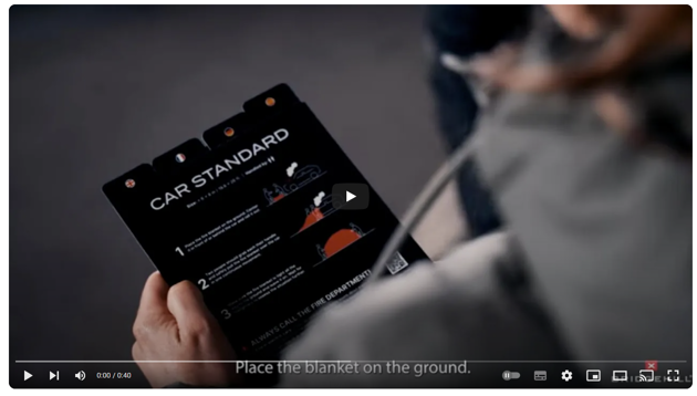 Bridgehill brannteppe - hvordan bruke det i et parkeringshus