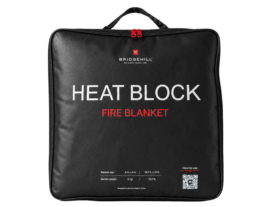 Bridgehill Heat Block Bag Front View 1 Transparent