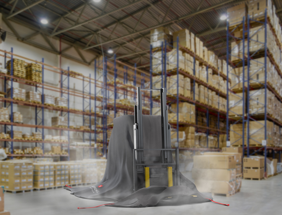 Herobilde Forklift Fire Blanket