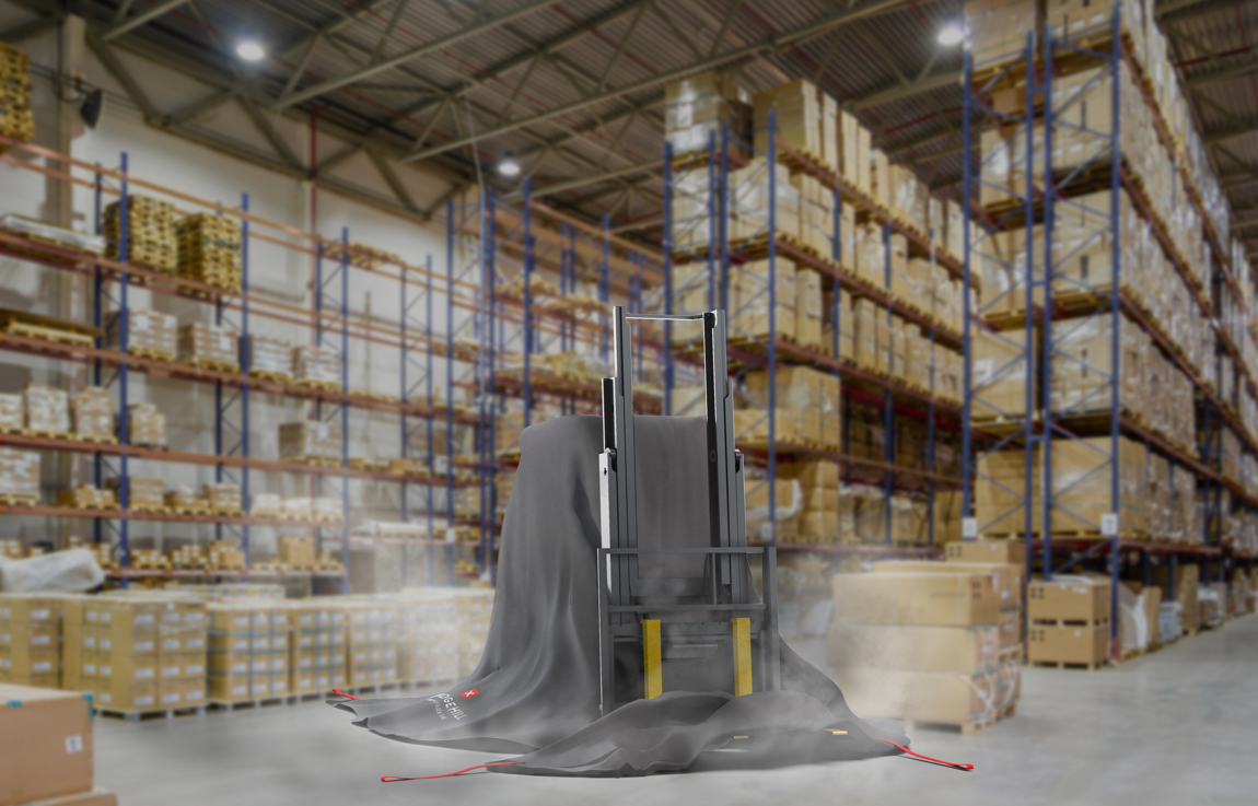 Herobilde Forklift Fire Blanket