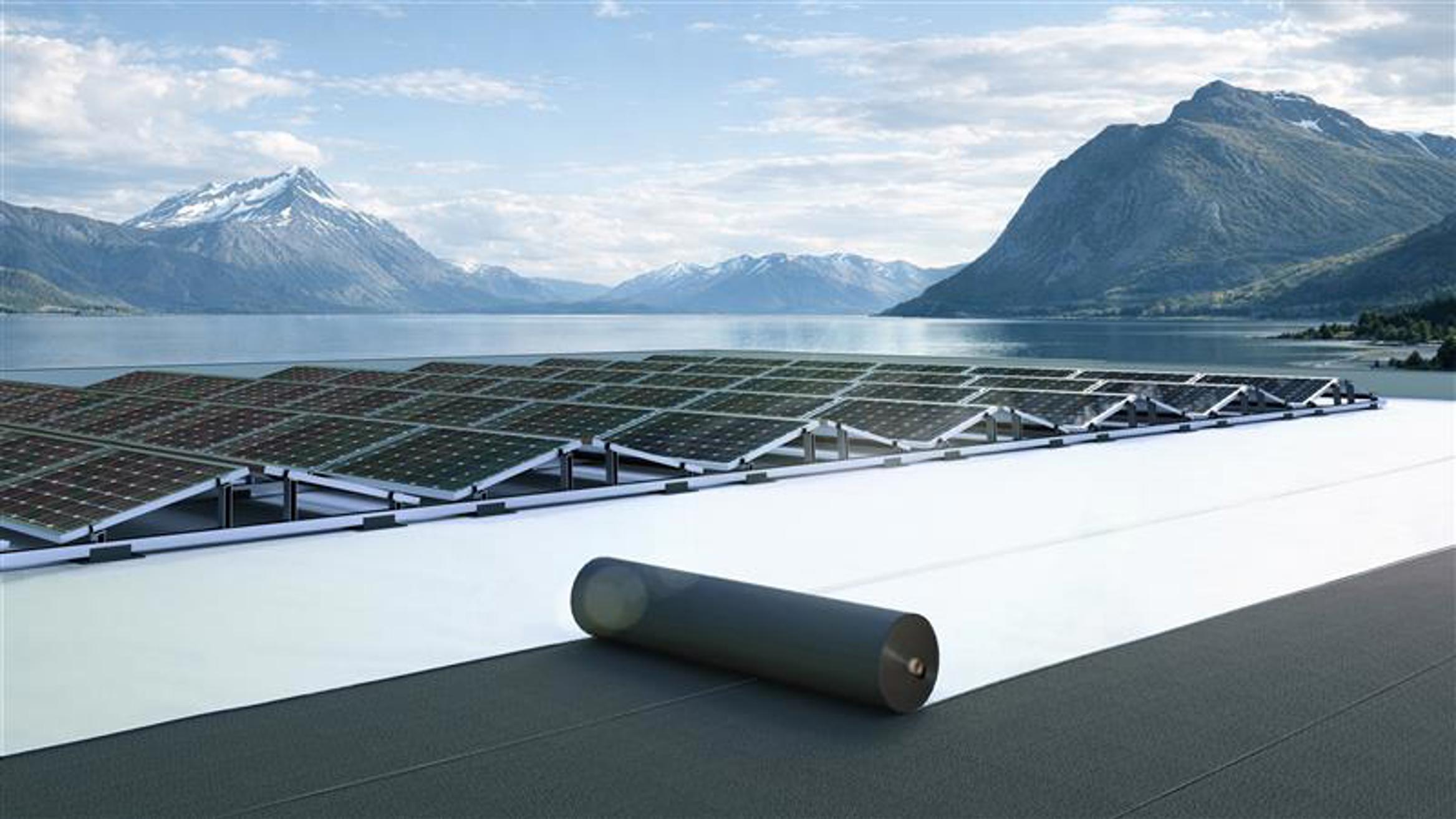 Bridgehill FireBlock Membrane_Albedo effect