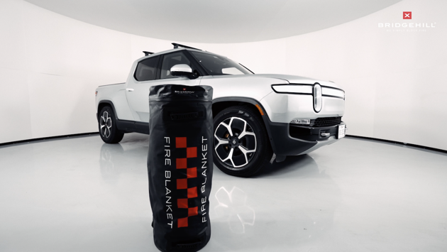 Bridgehill branntepper til biler – viktig for bilforhandlere og verksteder – brannsikkerhet for elektriske kjøretøy