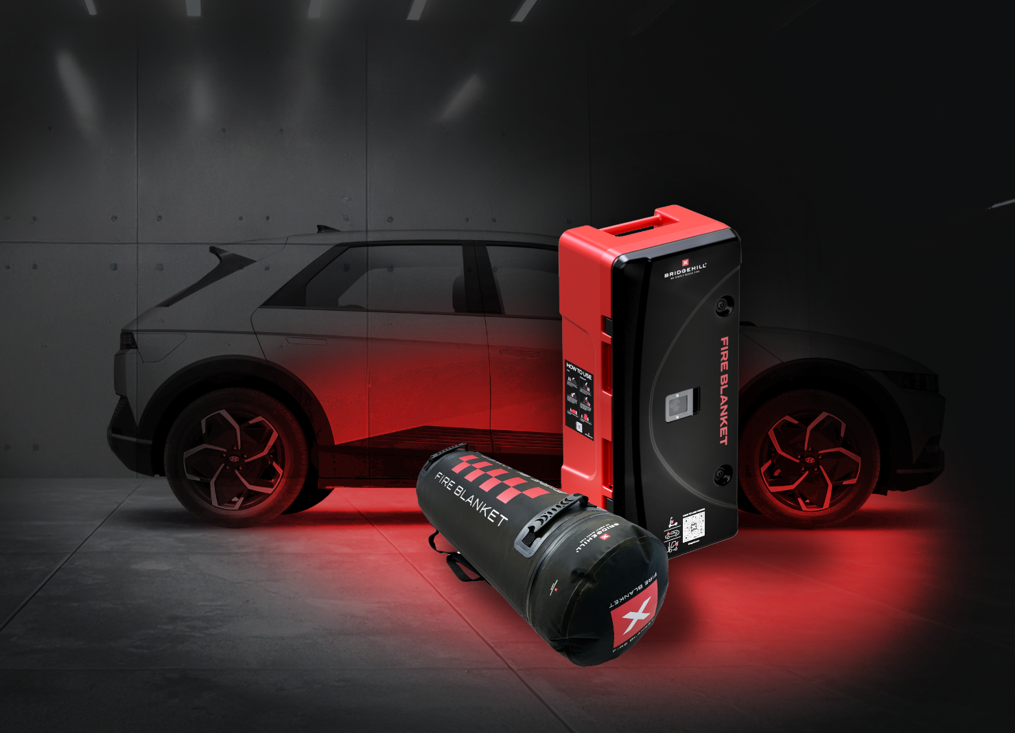 Bridgehill EV Fire Blanket Fire Blanket Cabinet