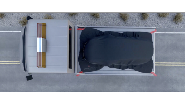 Bergningsbil_Fugleperspektiv_Brannteppe fra Bridgehill