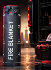 Bridgehill URBAN Fire Blanket Portable Fire Safety In A Bag
