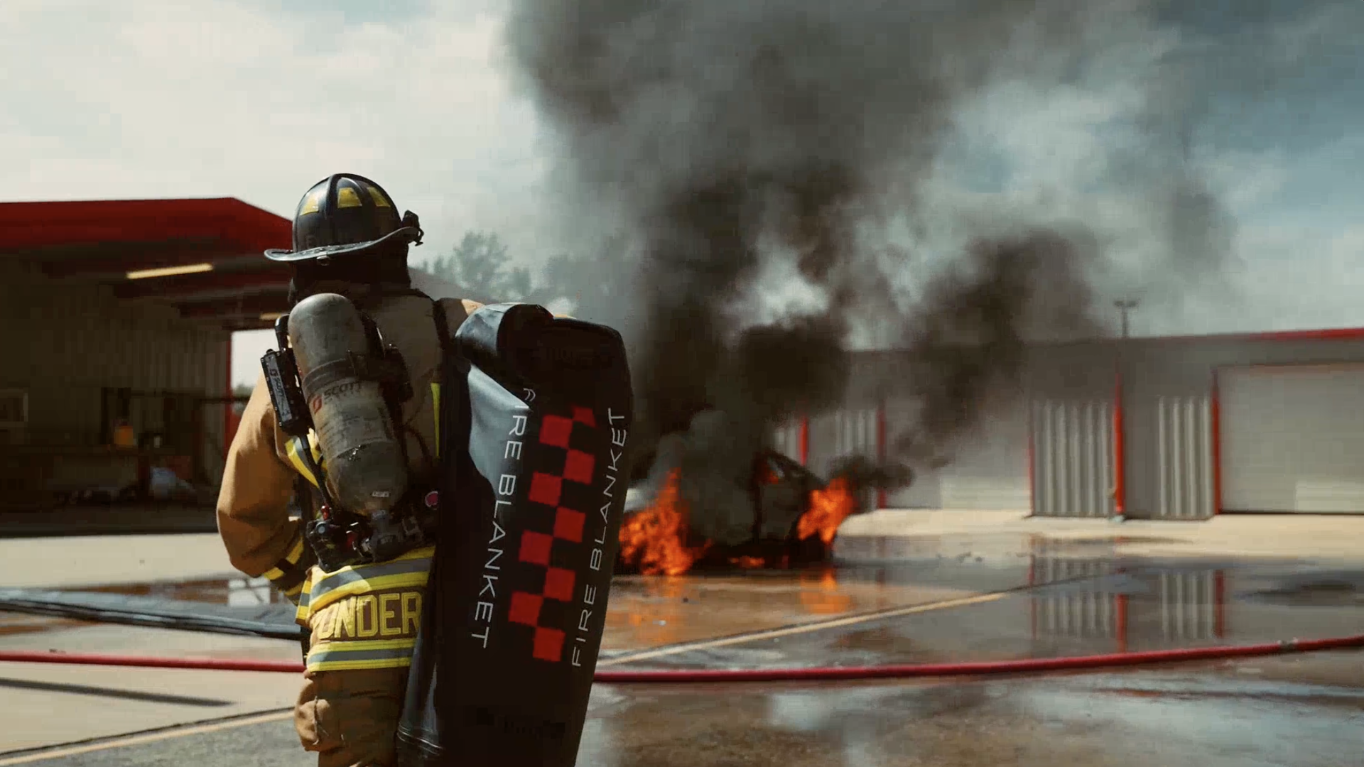 Bridgehill EV fire blanket