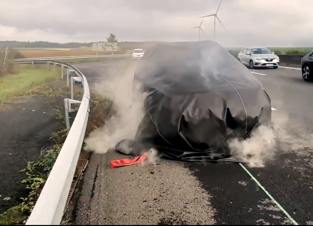 Bridgehill FMS Incendie Diesel Car Fire