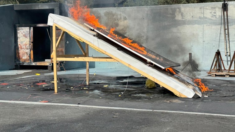 Bridgehill Fireblock Non Combustible Insulation Doesn’T Necessarily Make A PV Roof Non Combustible