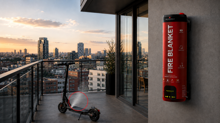 Bridgehill URBAN Fire Blanket E Scooters And E Bikes Are Changing Our Cities